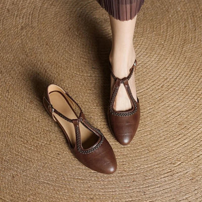 Aurora ™| Bevora T-Strap Sandalet